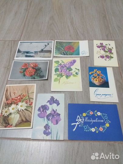 Открытки СССР 50е,60е