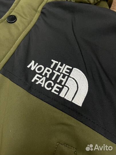 Зимняя куртка the north face с мехом