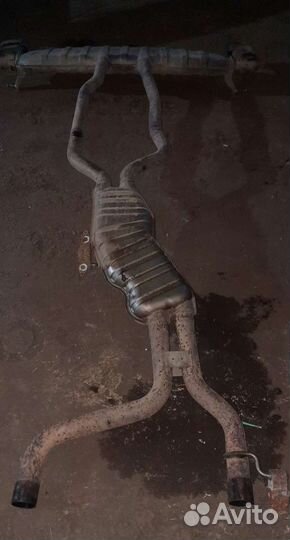 Глушитель Фольксваген Туарег 1