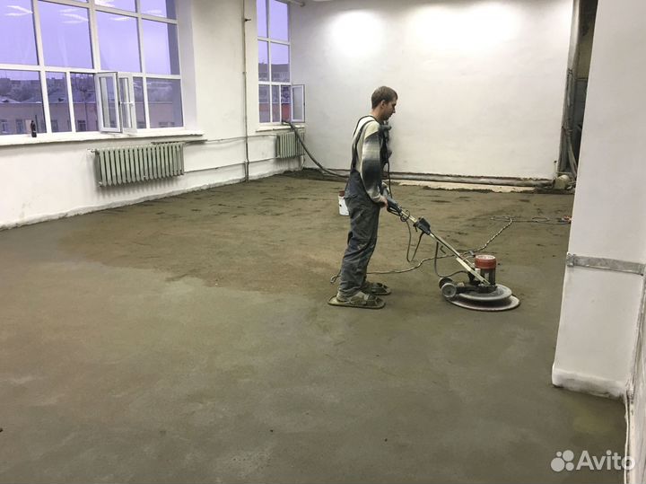 Полусухая стяжка пола