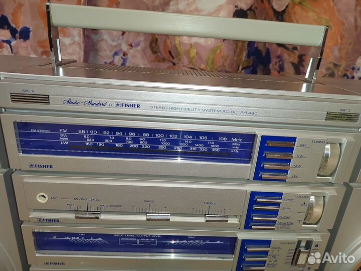 Магнитофон Fisher PH 480 Винтаж