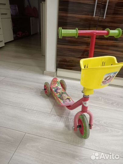 Самокат детский трехколесный