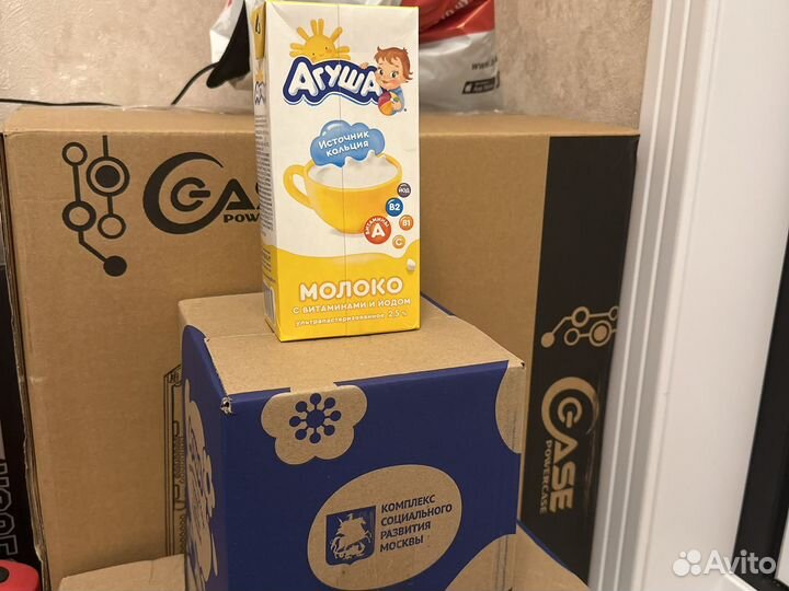 Молоко агуша