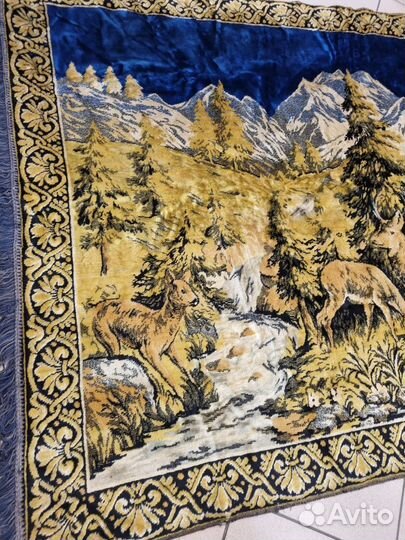 Ковер, СССР. ГДР. Олени плюш