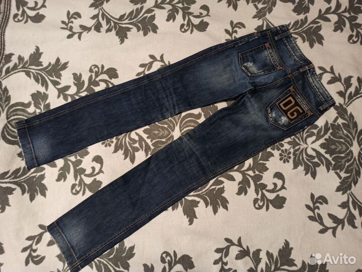 Женские джинсы DG на бедрах 40 размер