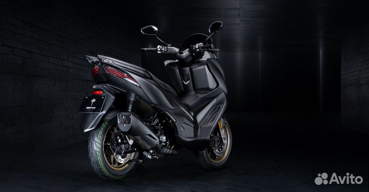 Макси-скутер Zontes ZT350-D matte-black новый