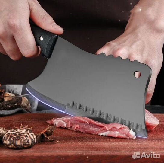 Кухонный нож топорик многофункциональный