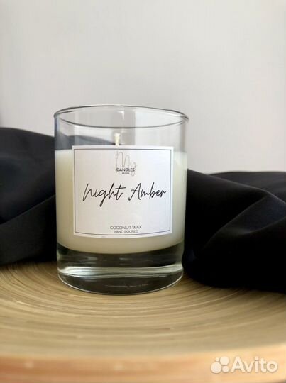 Свечи из кокосового воска