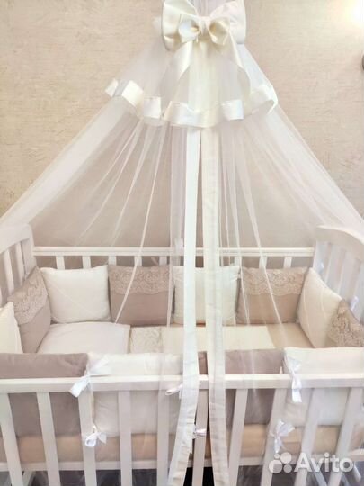 Комплект в кроватку с бортиками