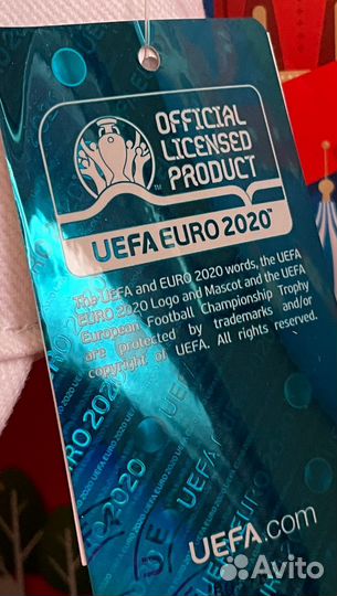 Набор 3 кепки Уефа Евро 2020