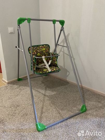 Детские качели напольные