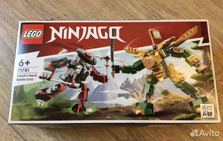 Lego Ninjago 71781 Битва роботов эво Ллойда, 6+