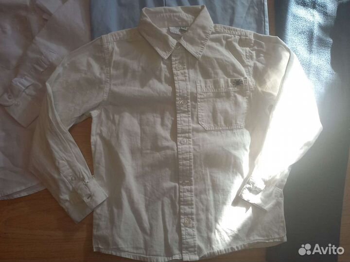 Рубашки и брюки в школу 116-122-128