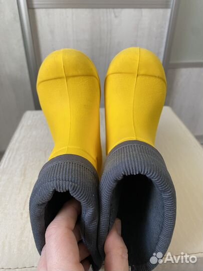 Сапоги детские резиновые Nordman 22 23 утепленные