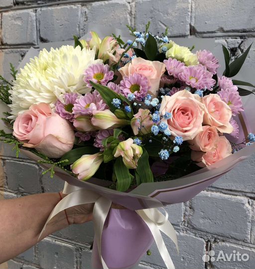 Живые Цветы Розы Букеты с доставкой