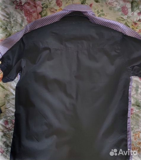 Рубашки мужские хлопок S 44-46 пакетом