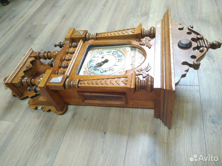 Часы настенные старинные из Германии