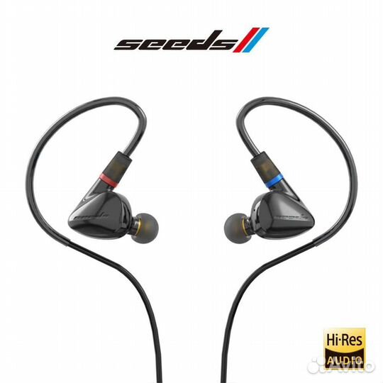 Наушники HiBy Seeds II hifi Hi-Res hdss Новые