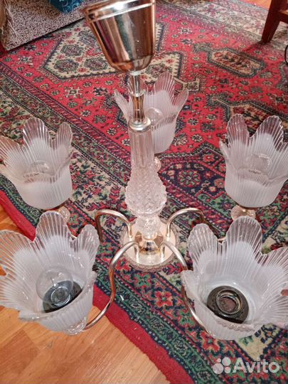 Люстра хрустальная