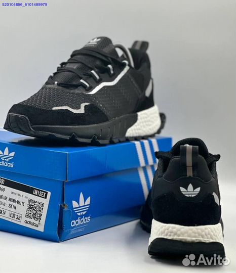 Кроссовки Adidas ZX 1000 Black (Арт.90599)