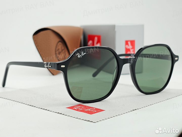 Очки Ray Ban John 2194 Зелёное Стекло