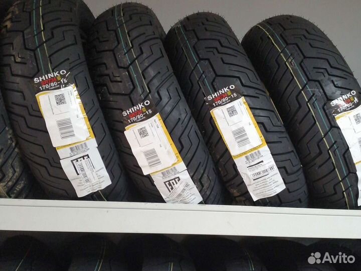Покрышка Shinko SR 733/734 170/80-15 77H задняя
