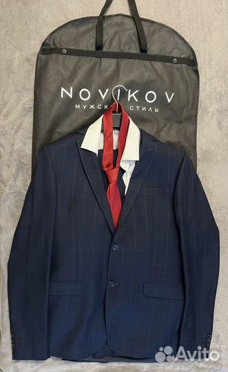 Мужской костюм тройка+рубашка+галстук by novikov