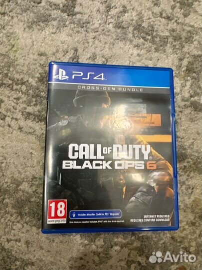 Call of duty black ops 6 ps4 диск