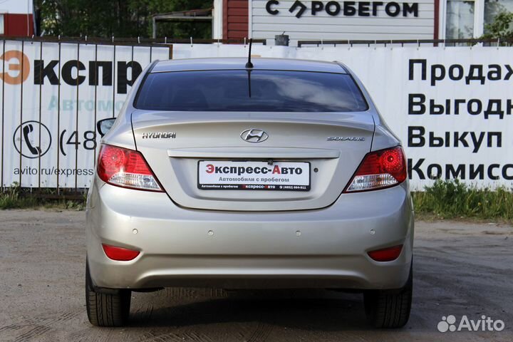 Hyundai Solaris 1.4 AT, 2014, 203 000 км