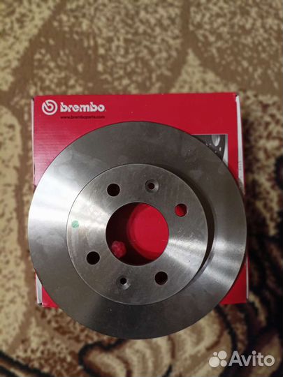 Диски тормозные передние брембо на Хюндай Гетц