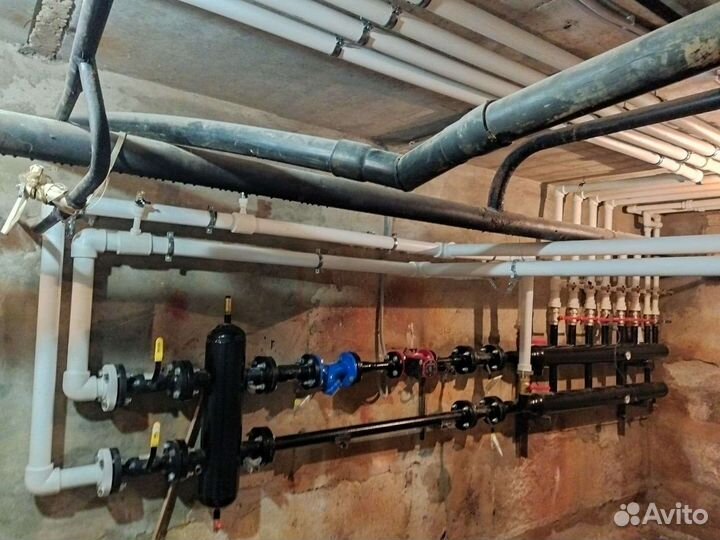 Монтаж отопления, водоснабжения, канализации