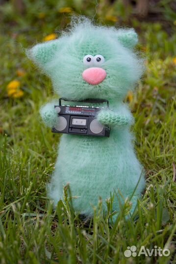 Котики маленькие коллекция интерьерных игрушек