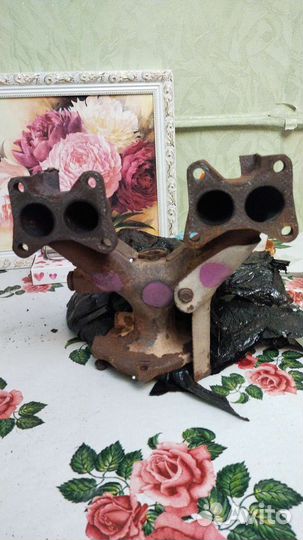 Выхлопной коллектор Ниссан Примера Р 11