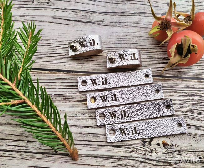 Бирки из кожи