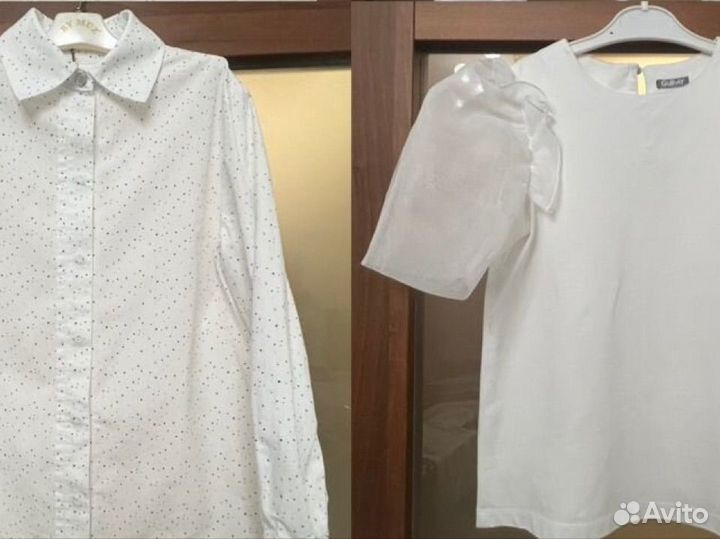 Блузки школьные 140. Школьная форма