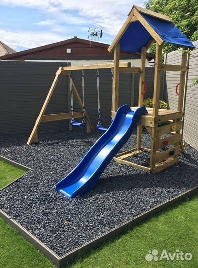 Детская площадка уличная, спортивный комплекс