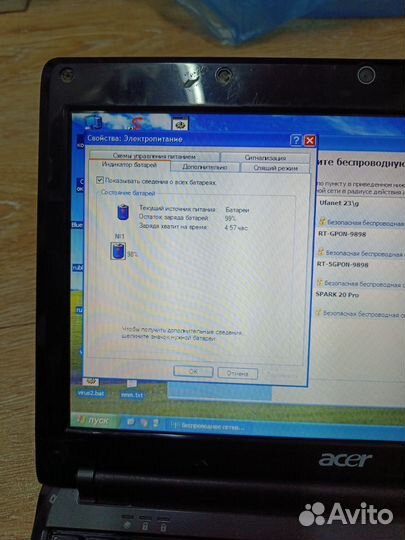 Acer Aspire One ZG8 AO531h-0Bk