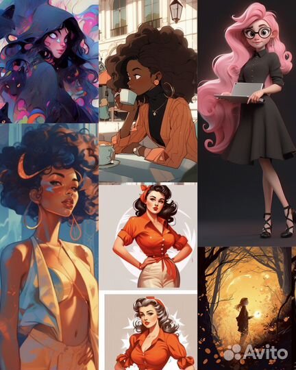 Иллюстратор, графический дизайнер, нейрохудожник