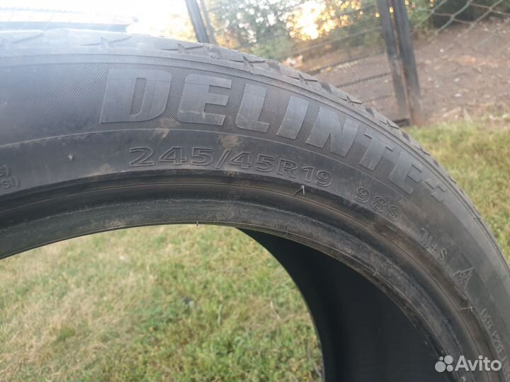 Delinte D8+ 245/45 R19 и 275/40 R19
