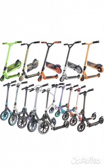 Самокаты дорожные(детские,подростковые,взрослые)