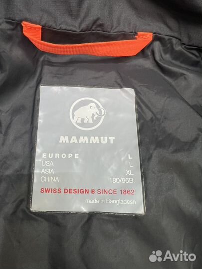 Пуховик mammut L 180/96 оригинал