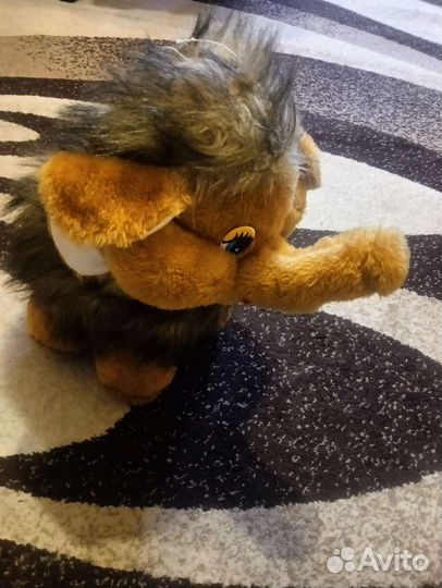 Игрушка мягкая мамонт