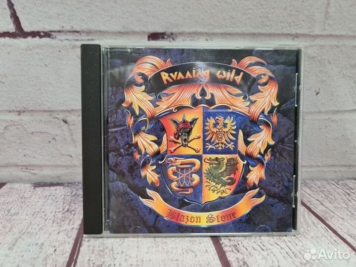 Фирменный CD Running Wild - Blazon Stone 1991г