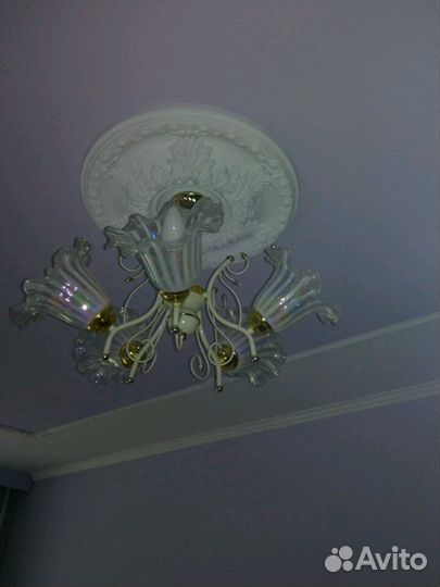 Люстра+2шт. Бра