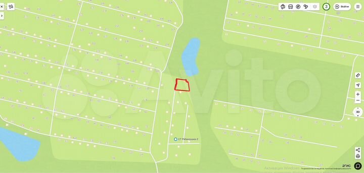 Участок 6,6 сот. (СНТ, ДНП)