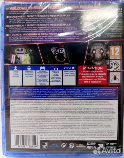 Five Nights AT Freddy's: Security Breach (PS4)