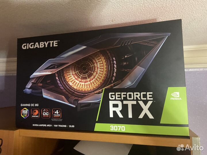 Видеокарта RTX 3070