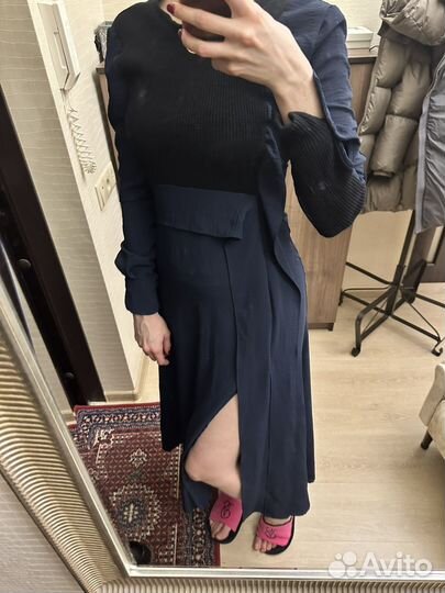 Платье zara миди