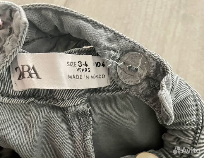 Zara джинсовый комбинезон