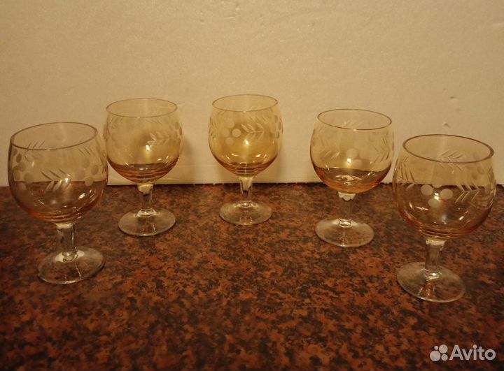 Бокалы и рюмки СССР